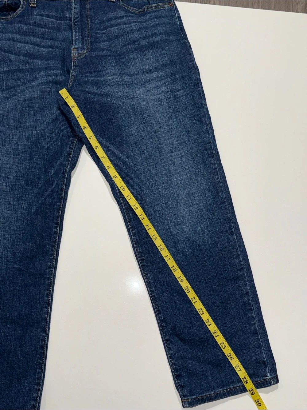 Lucky Brand 221 Straight Stretch Jeans Mens Size 36x30 Blue